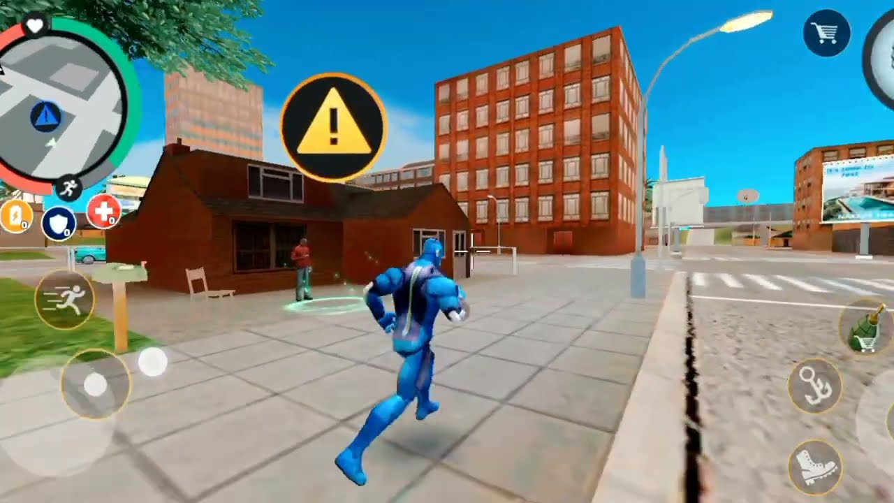 Rope hero chala🙋 टीप्सन दादा से मिलने🏃😍😂