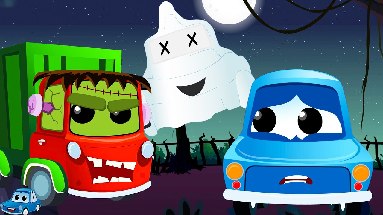 Halloween Ghost They Love to Walk Fun Song for Kids