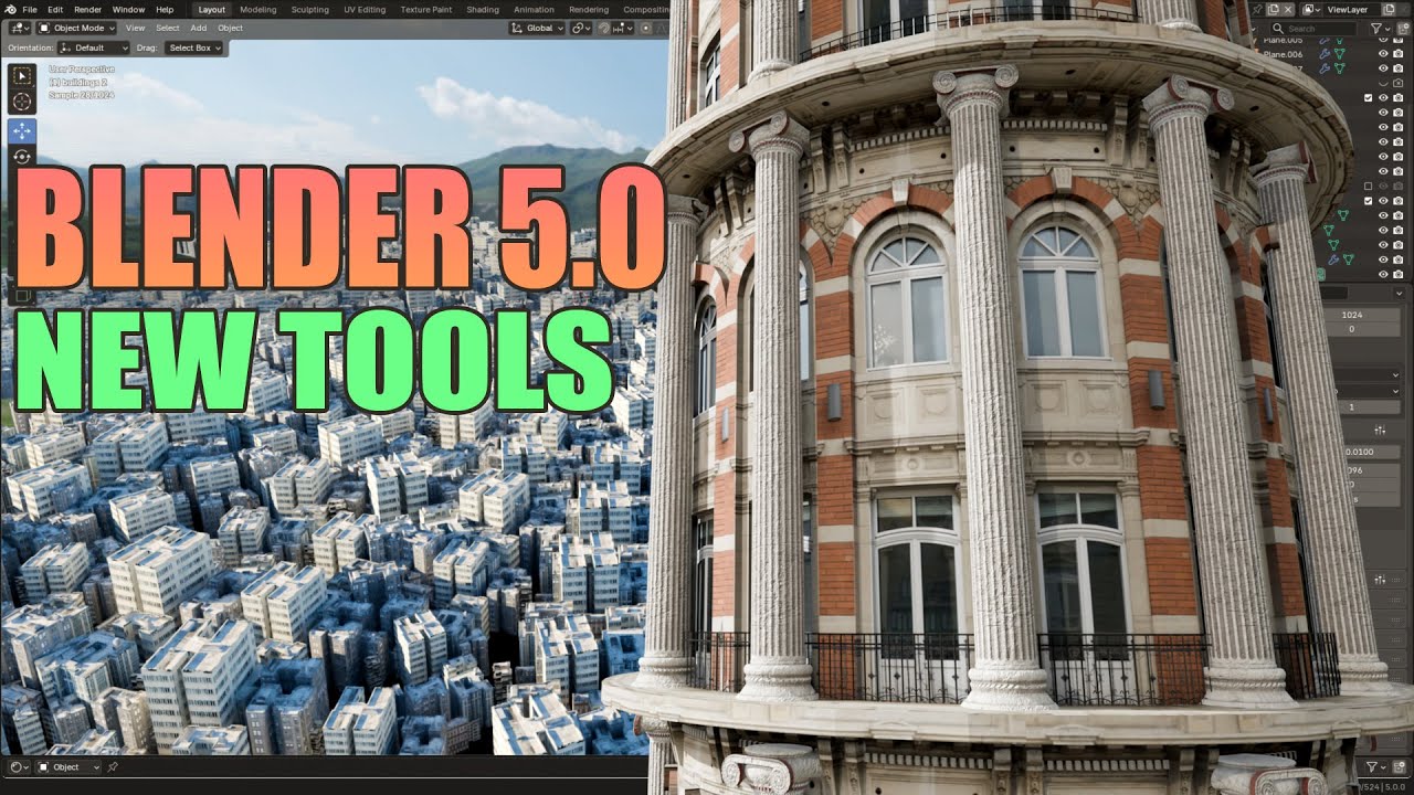 Новые модификаторы в Blender 5.0