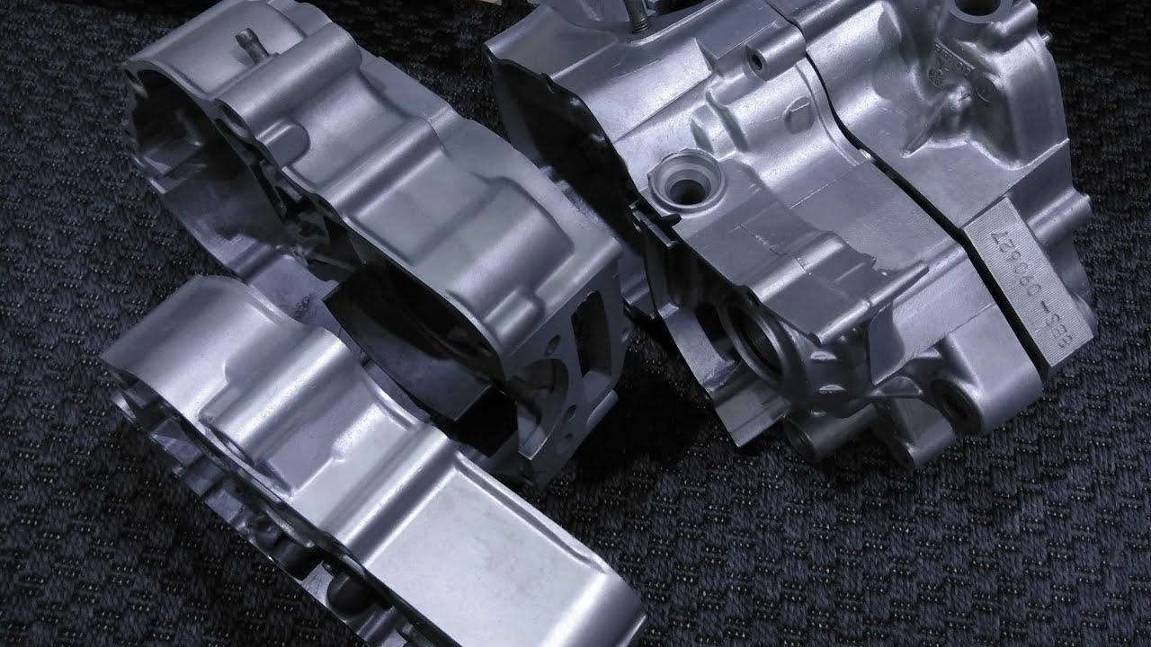 Blasting crankcase rxz boss