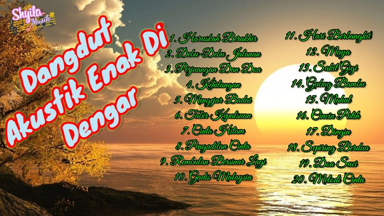Kumpulan Lagu Dangdut Akustik Enak Di Dengar - Haruskah Berakhir #akustik #dangdut