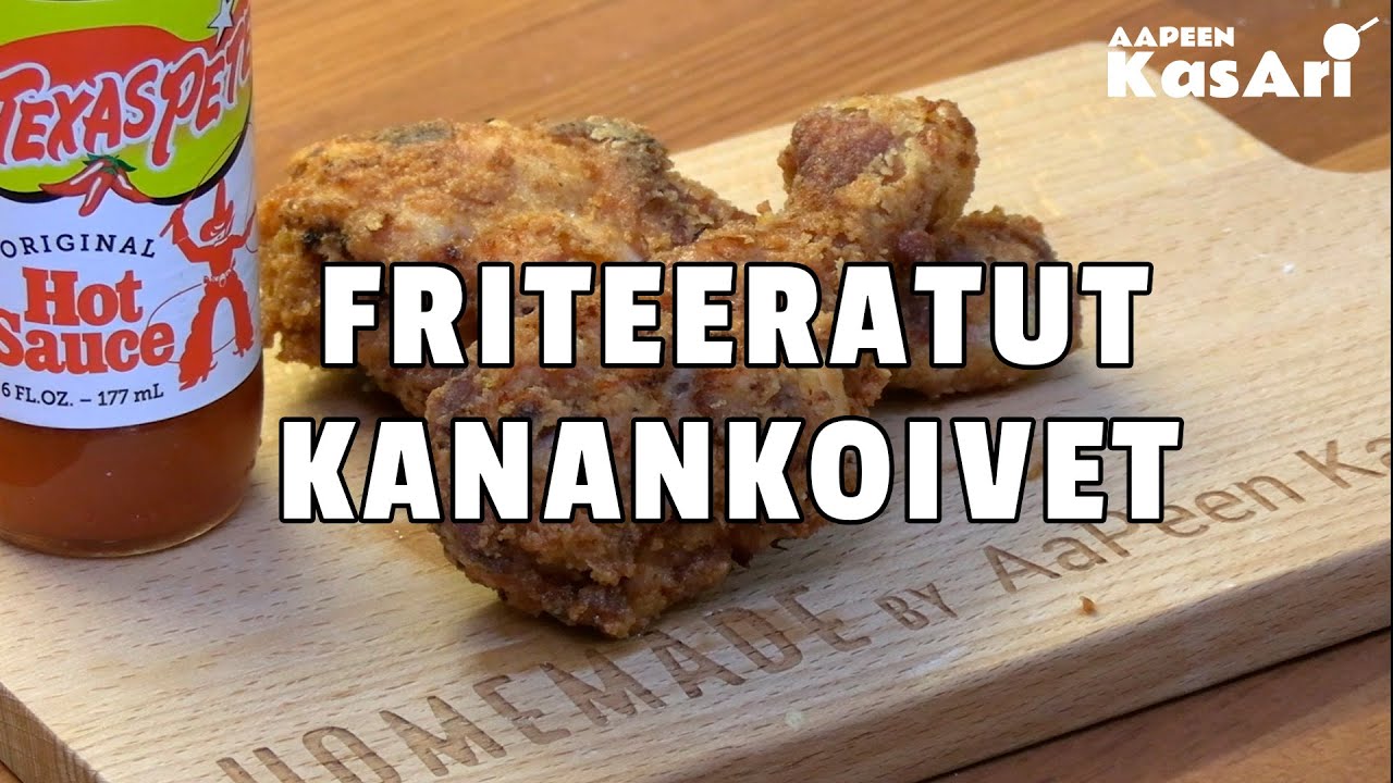 Friteeratut kanankoivet | Syntisen hyvää Jenkkityyliin