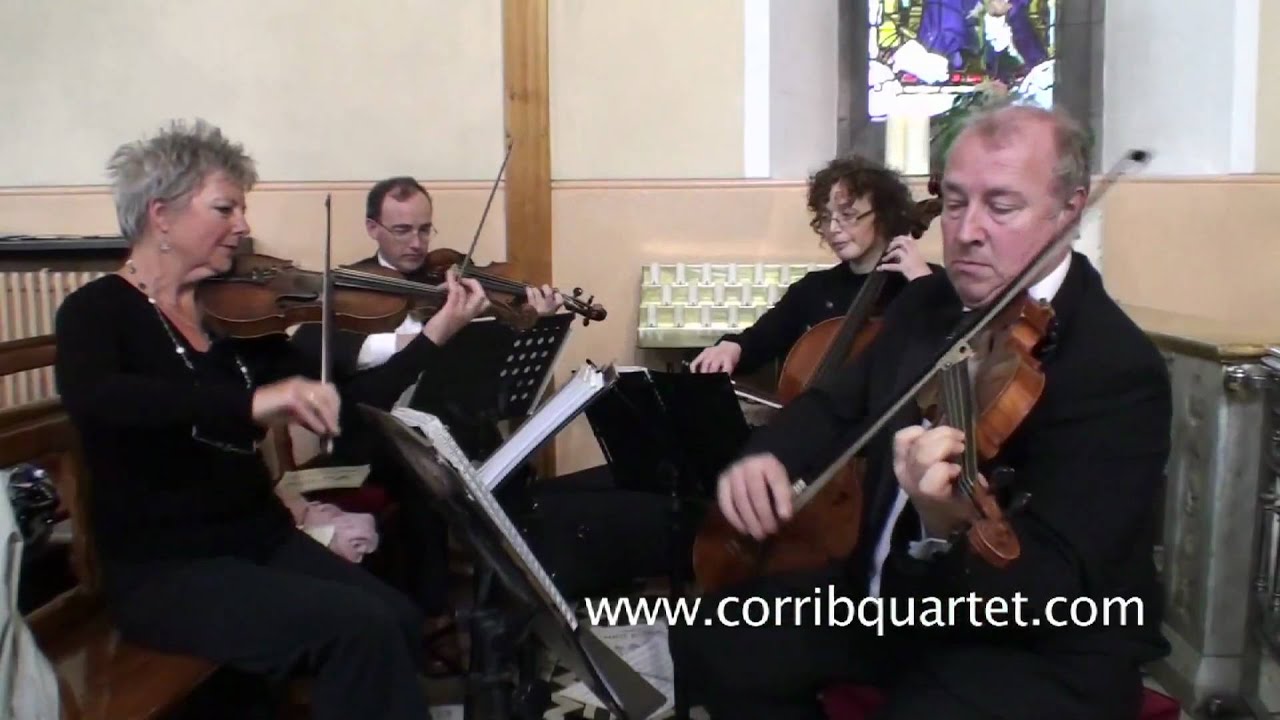 Corrib String Quartet, wedding music , brooksvideo.com