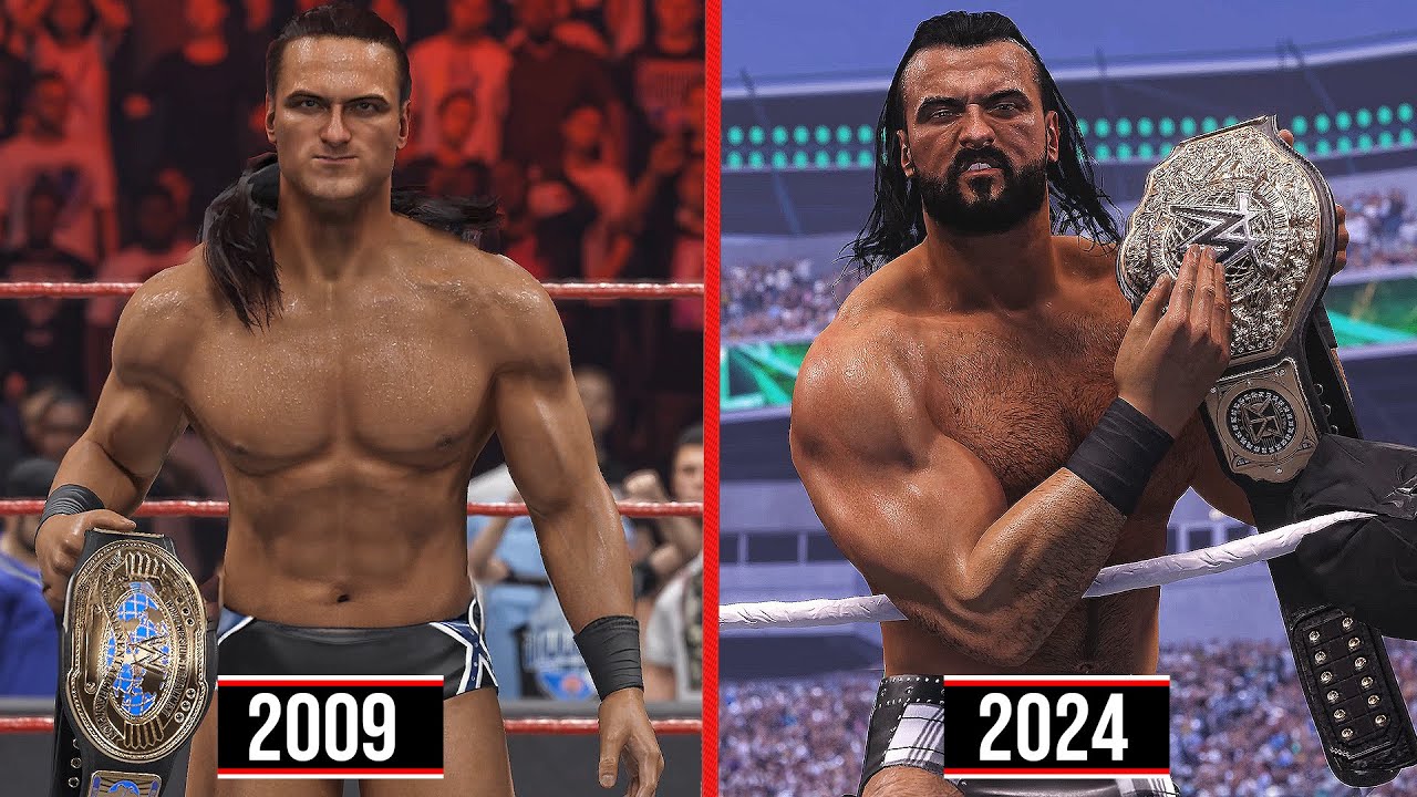 All Of Drew McIntyre Championships Wins! (WWE 2K)