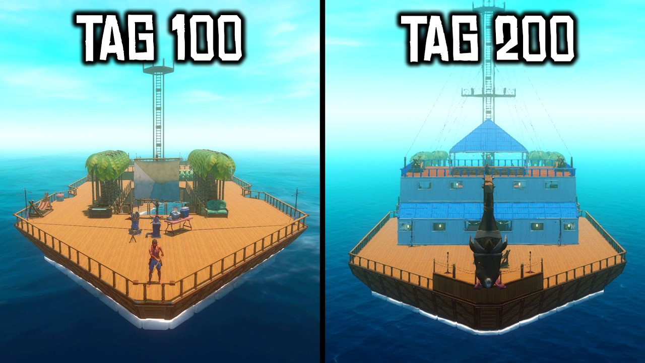 Ich habe 200 Tage RAFT überlebt und das ist passiert