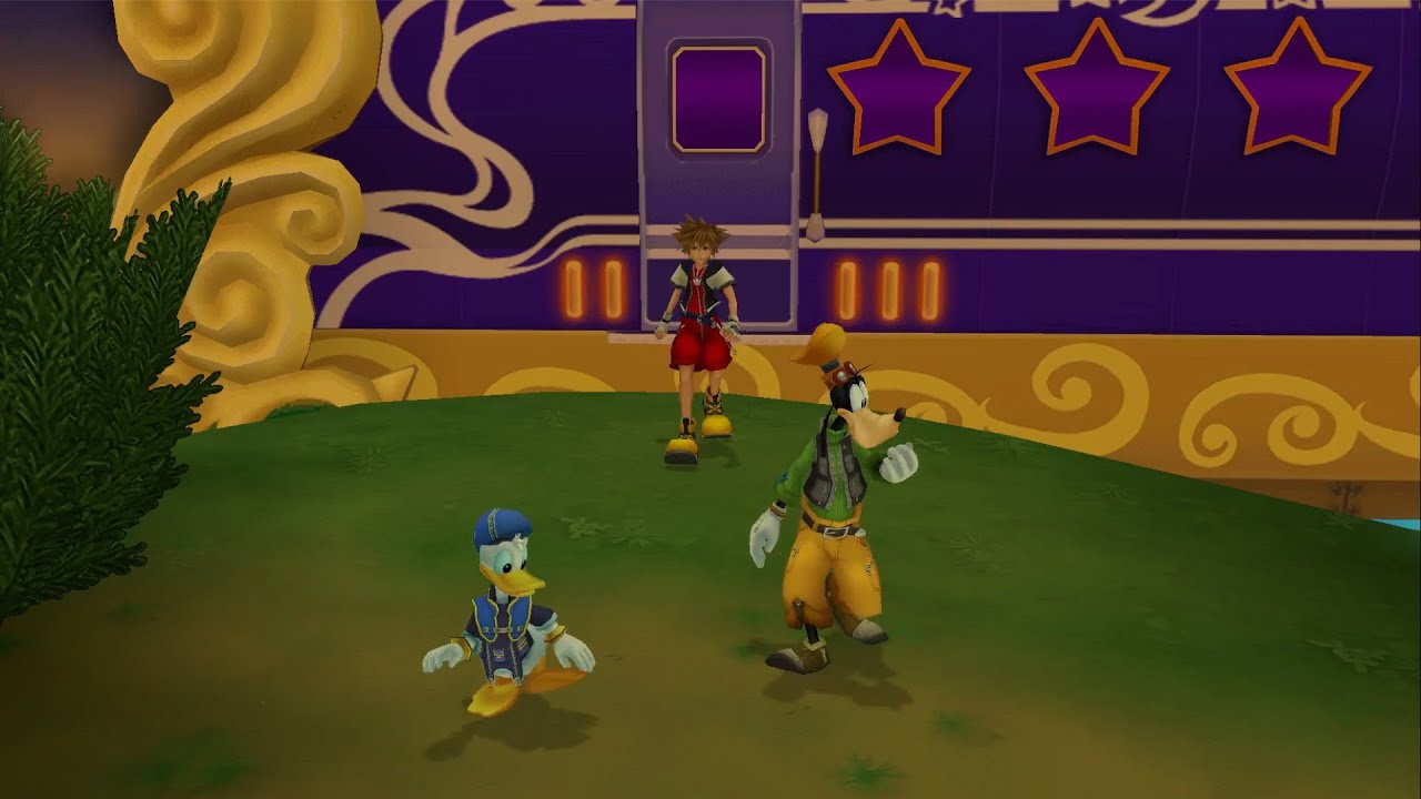 Kingdom Hearts 2 Final Mix (06-FR) Le train à la tour vestibule