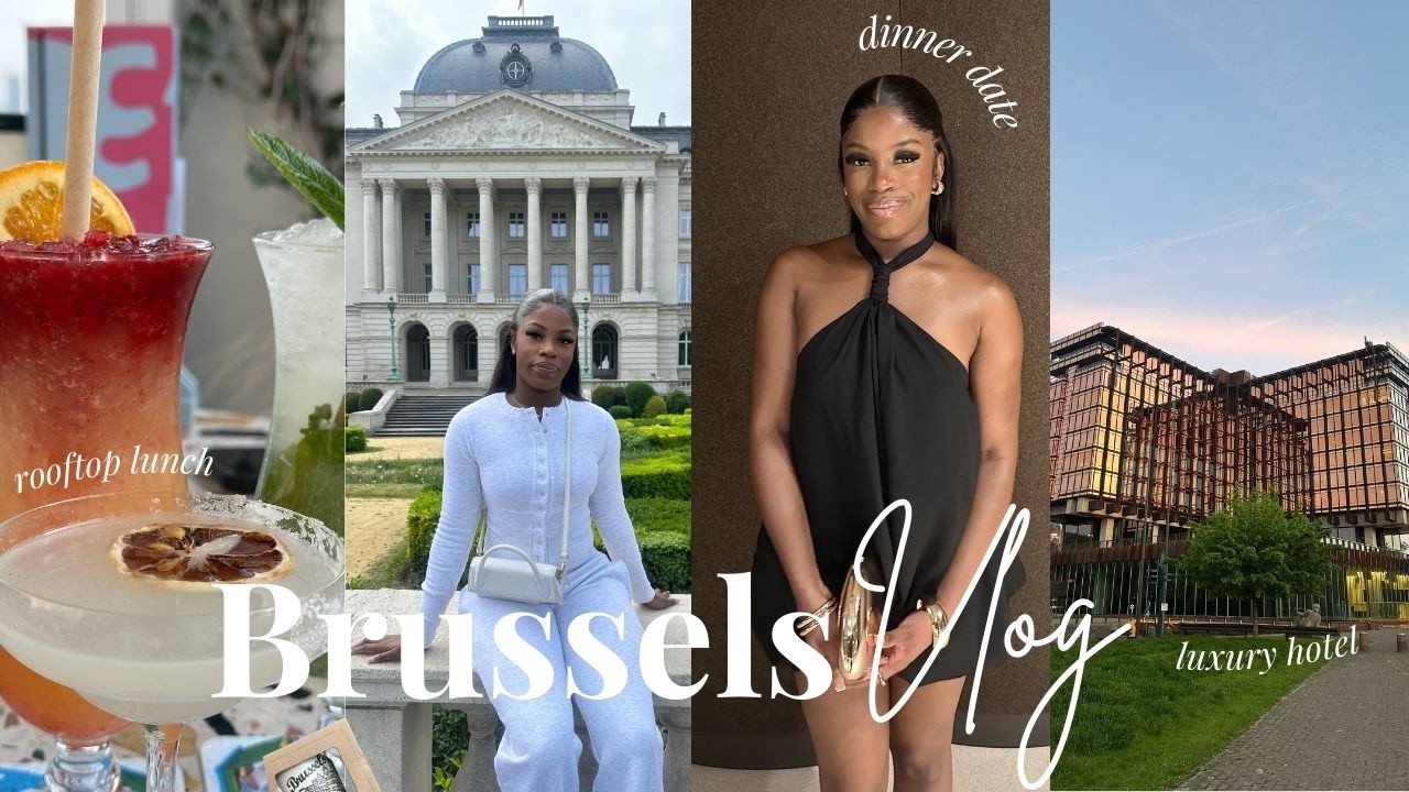 BRUSSELS TRAVEL VLOG | Girls Trip, Luxury Hotel, Waffle Making & More