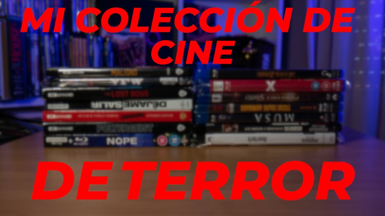 🔪😱ENSEÑANDO MI COLECCIÓN DE PELÍCULAS DE TERROR 😱🔪 Blu ray - Parte 7