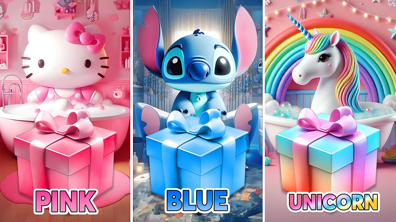 Choose Your Gift...! 🎁 Pink, Blue or Unicorn 💗💙🦄 Mouse Quiz