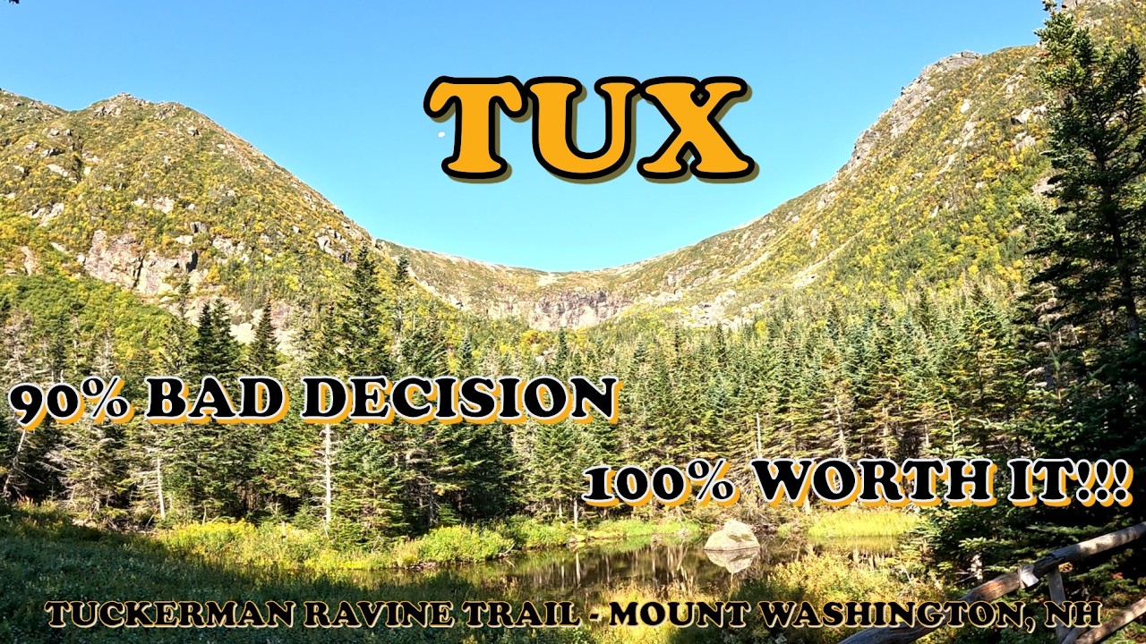 TUCKERMAN RAVINE TRAIL Mount Washington New Hampshire Climbing Guide of Highest New England Mountain