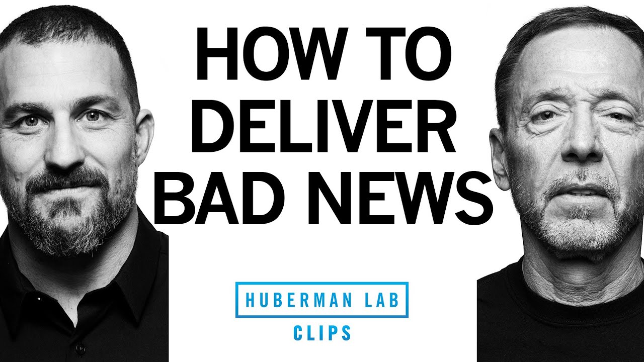 How to Share Bad News | Chris Voss & Dr. Andrew Huberman