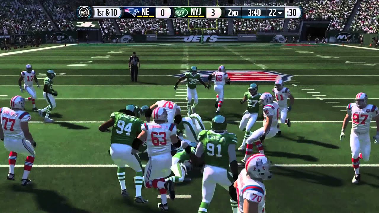 Madden 15 Early Gameplay - Patriots at Jets 1st half (All Madden)