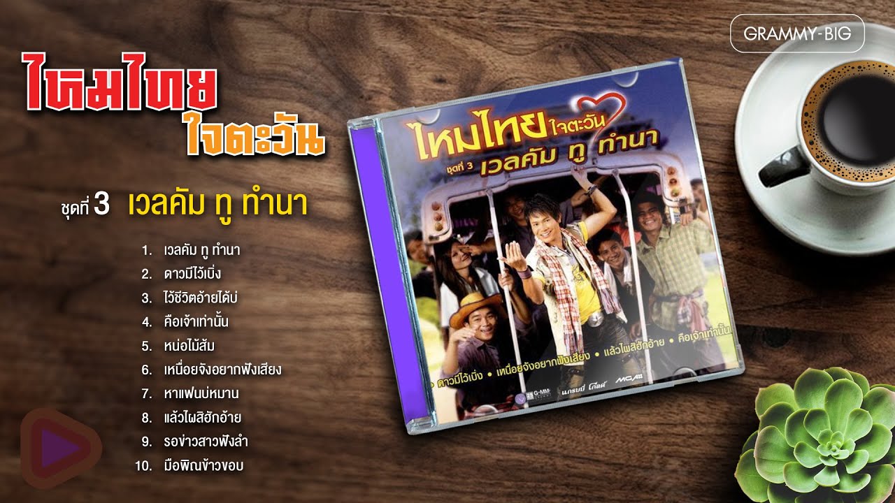 ไหมไทย ใจตะวัน ชุดที่ 3 เวลคัม ทู ทำนา l ดาวมีไว้เบิ่ง, คือเจ้าเท่านั้น, เหนื่อยจังอยากฟังเสียง