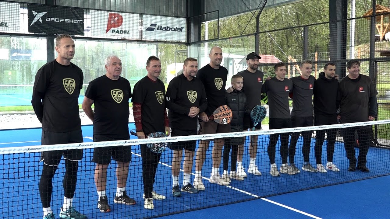 Padel v novém areálu v Klatovech