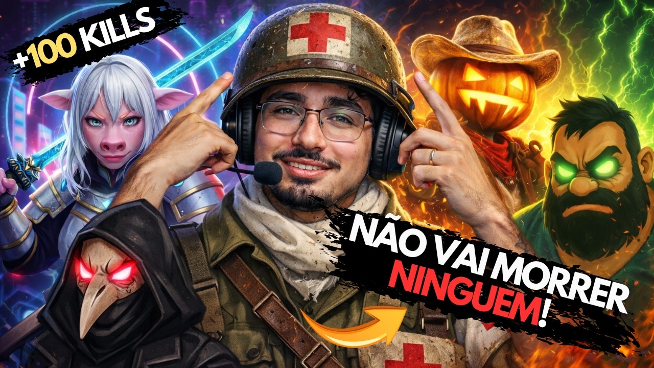 COMO UM HEALER DE ALTO N&Iacute;VEL REALMENTE JOGA!