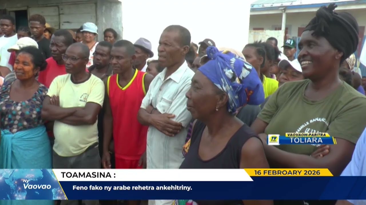 NY VAOVAOM-PARITRA DU 16 FEVRIER 2026 BY TV PLUS MADAGASCAR