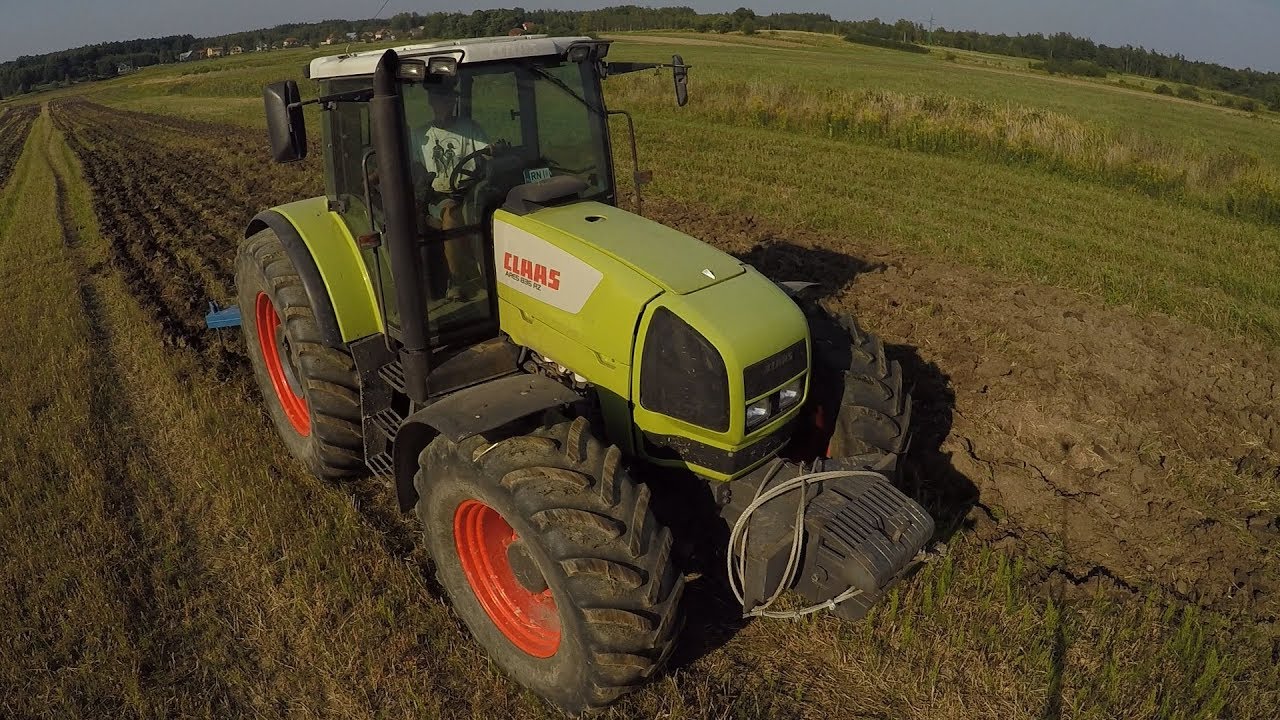 Claas Ares 836 RZ głęboszowanie, uprawa i siew 2018