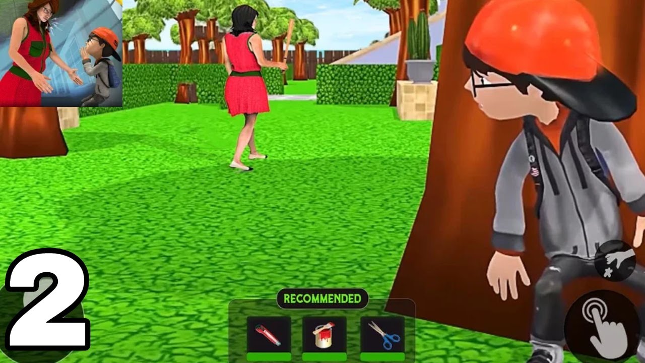 Crazy High School Scary Teacher : Evil Teacher 3D Gameplay Walkthrough Part 2 (iOS, Android)