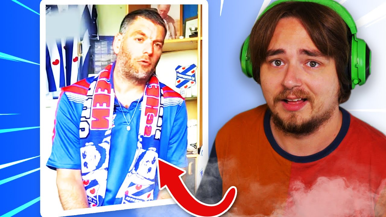 De grootste Voetbal fan in Frank Visser...