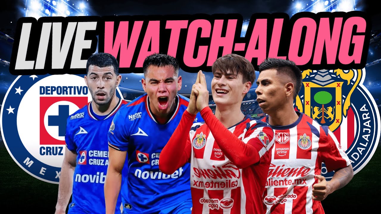 Chivas против Cruz Azul: ПРЯМАЯ ТРАНСЛЯЦИЯ СМОТРИМ ВМЕСТЕ | Четвертьфинал Liga MX!