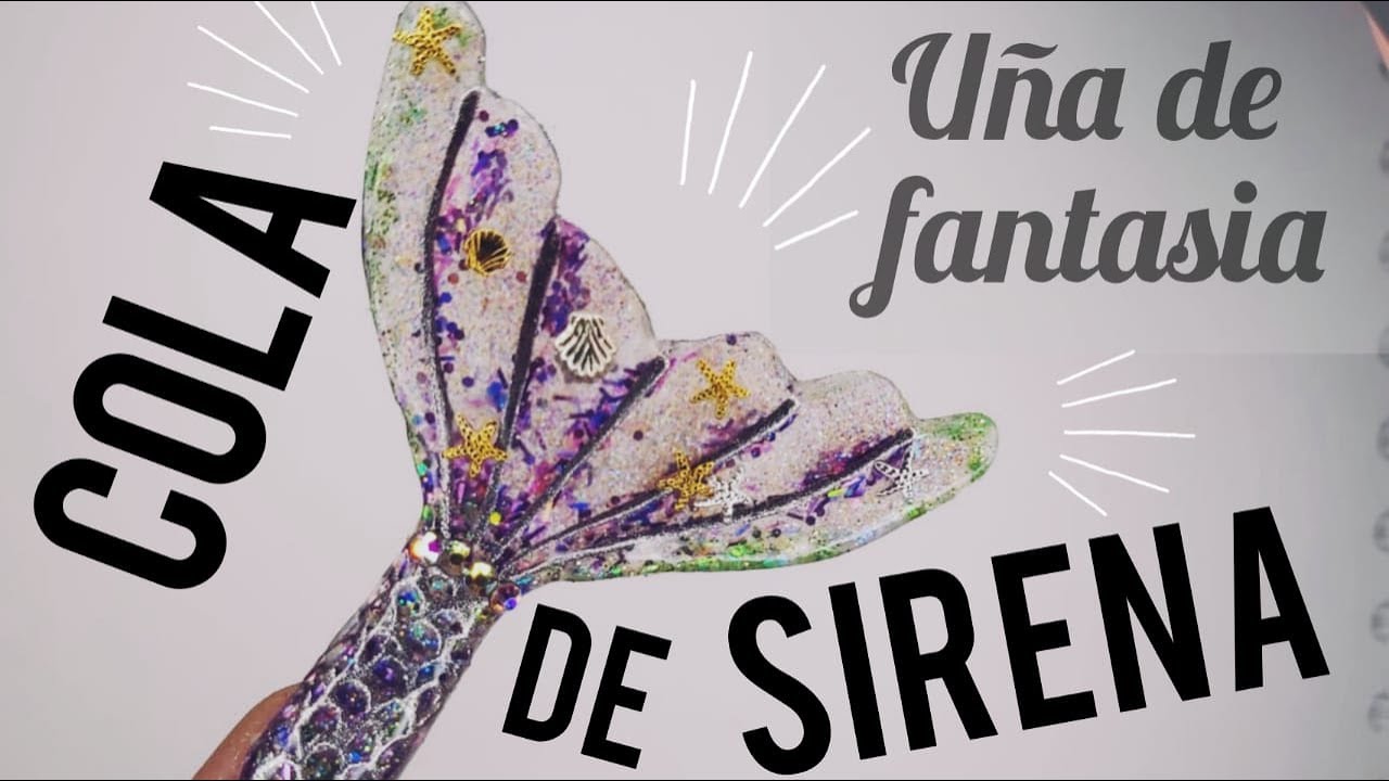 COLA DE SIRENA| Uña de fantasía |