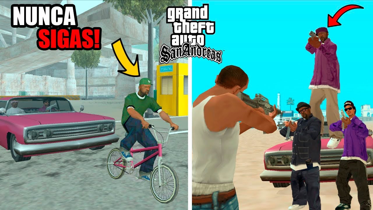 NUNCA SIGAS A SWEET En El GTA San Andreas!! Creepypasta Loquendo 2023