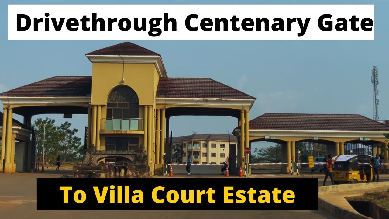 Drivethrough to Villa Court Estate, Centenary City Enugu | Cheapest Estate Land in Centenary City