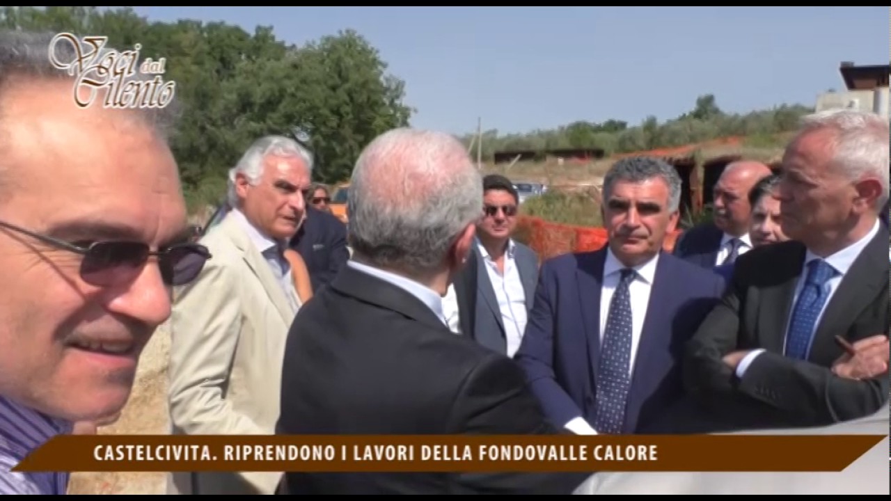 Voci dal Cilento TV - Castelcivita, riprendono i lavori della Fondovalle Calore