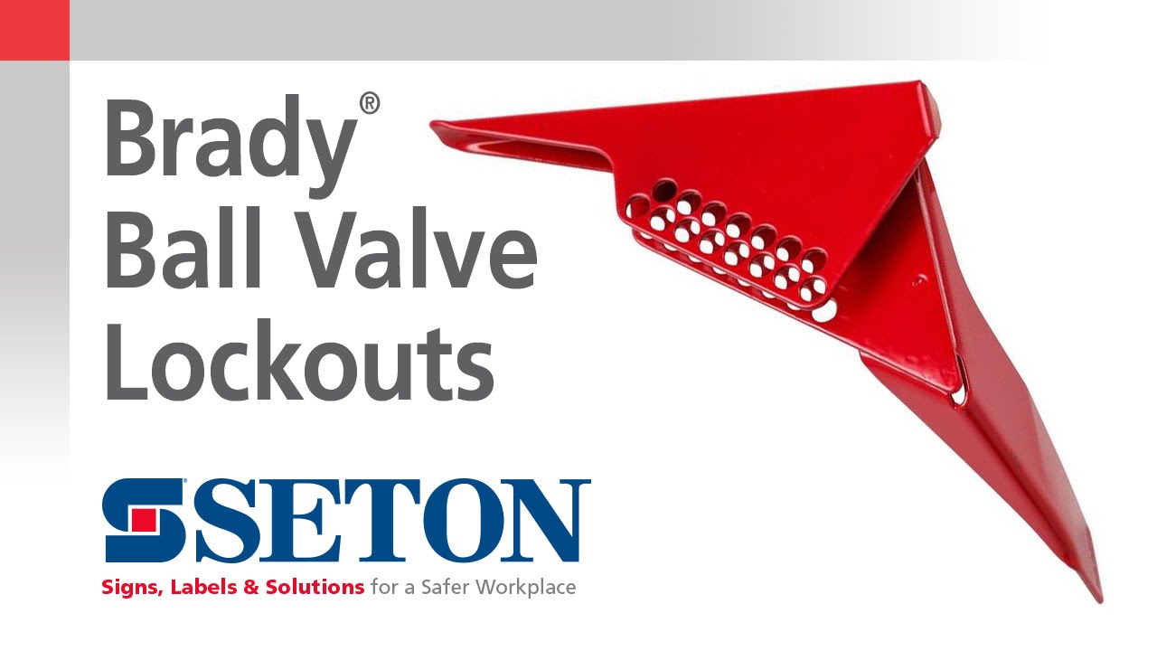 How to Install A Brady&reg; Ball Valve Lockout Device | Seton Video