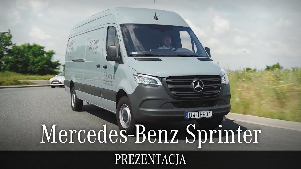 Mercedes Sprinter (2020) - test, prezentacja, jazda pr&oacute;bna