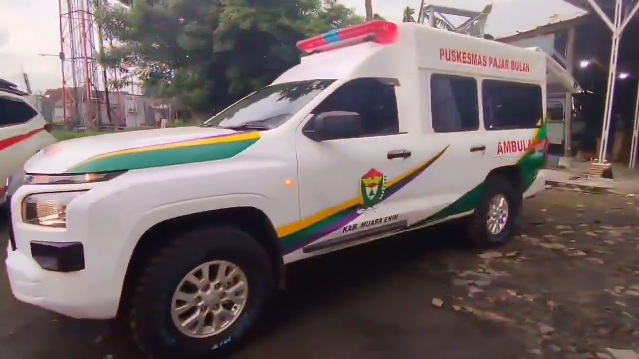 Triton 4x4 Ambulance Terbaik Di Kelasnya - ☎️0851-7337-6879 Karoseri Modifikasi Ambulance #ambulance