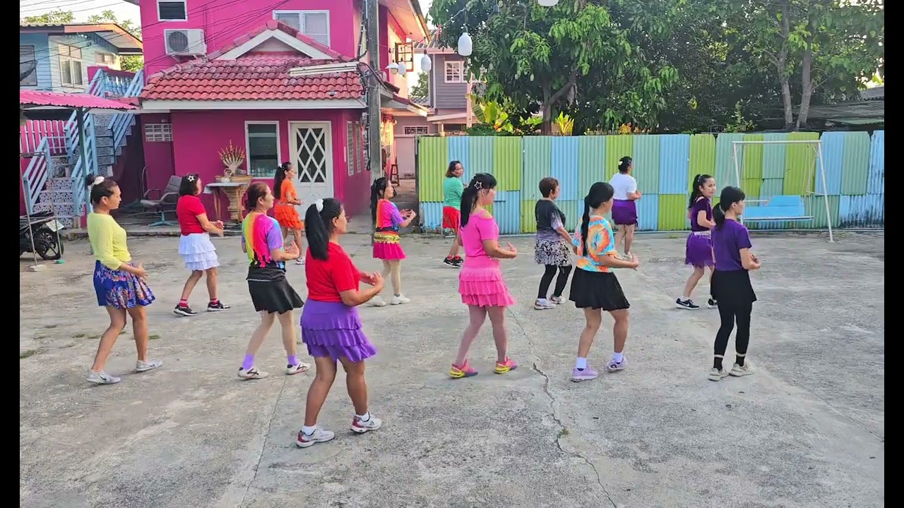 มักสาวลำเต้ย - เอ ดนัย ศรีวิไลแบบท่ารำโดย ครูแป๋ว บาสโลปไผ่เขียว