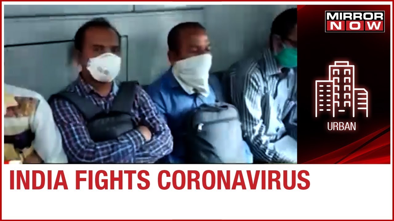 Coronavirus: Commuters take precautions during travel; Ground Report from Mumbai Local trains