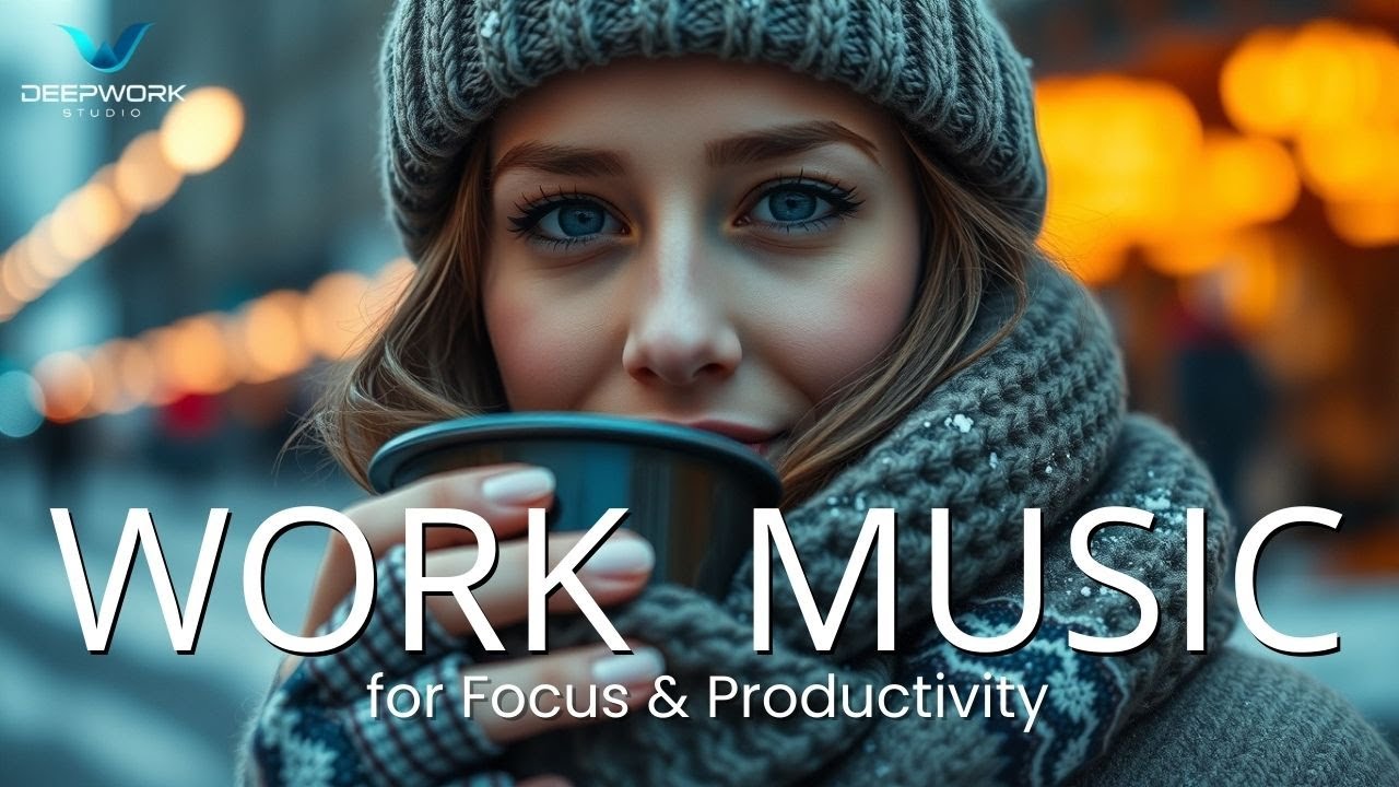Work Music for Sustained Attention & Productive Work🎧