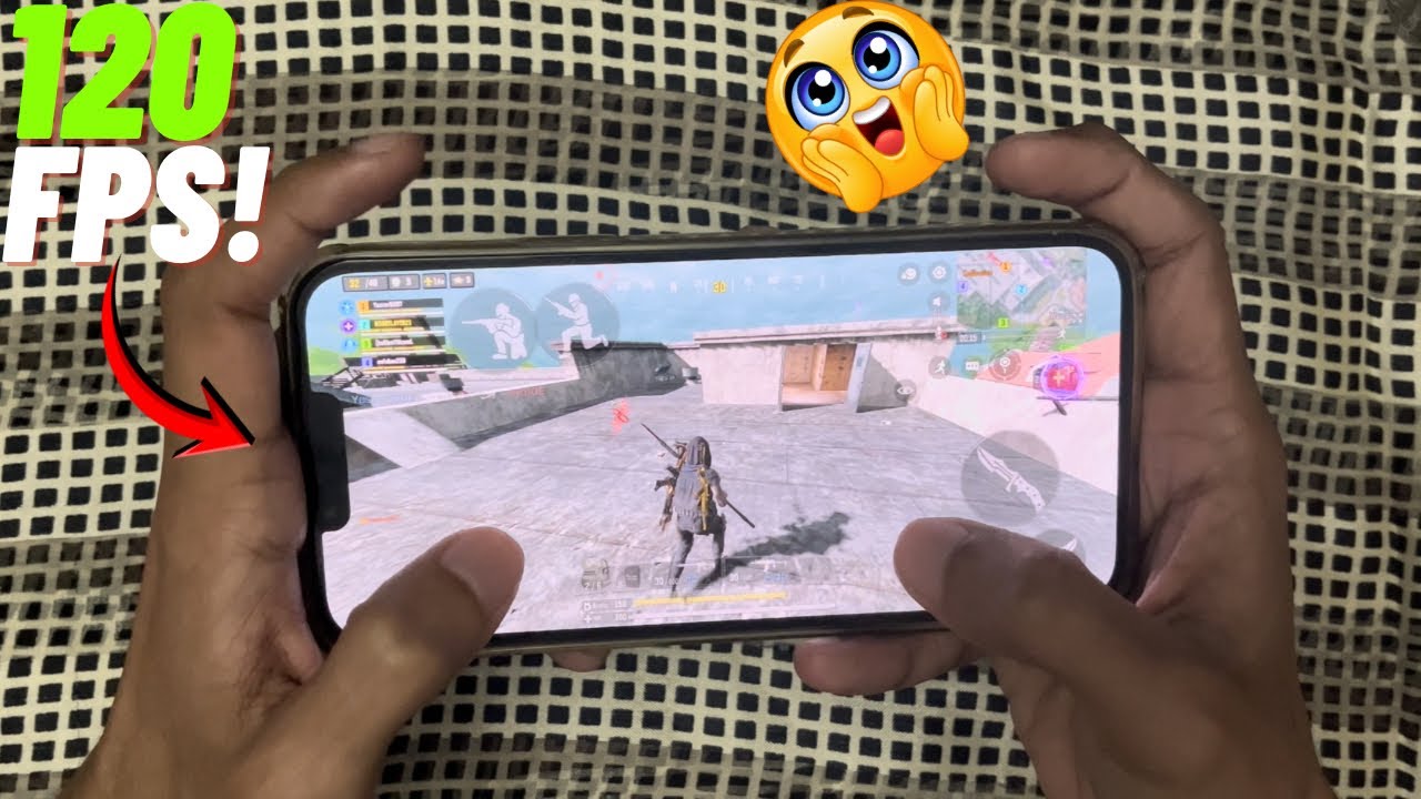 120 FPS 🔥 SMOOTH 3 Finger Claw HANDCAM  GAMEPLAY (iPhone 13 Pro Max) Alcatraz CODM | 
