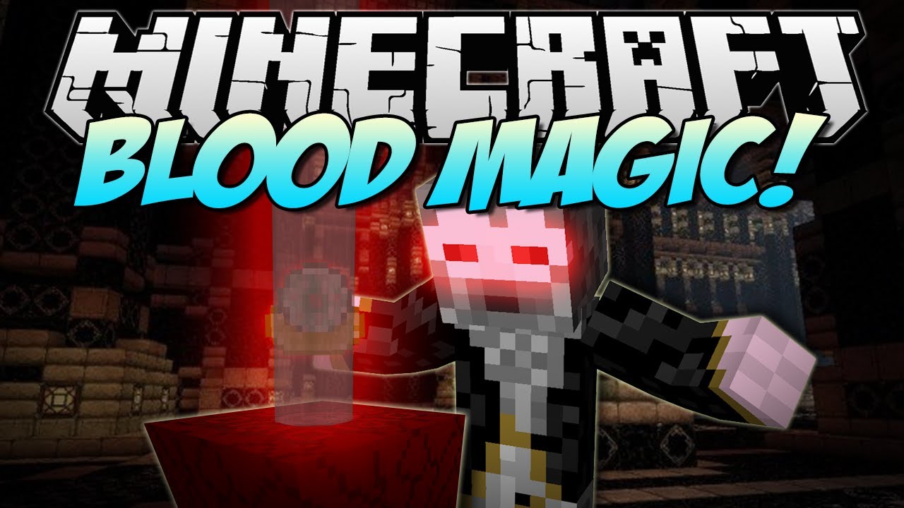 Minecraft | BLOOD MAGIC! (The Ultimate Evil Wizard!) | Mod Showcase [1.6.2]