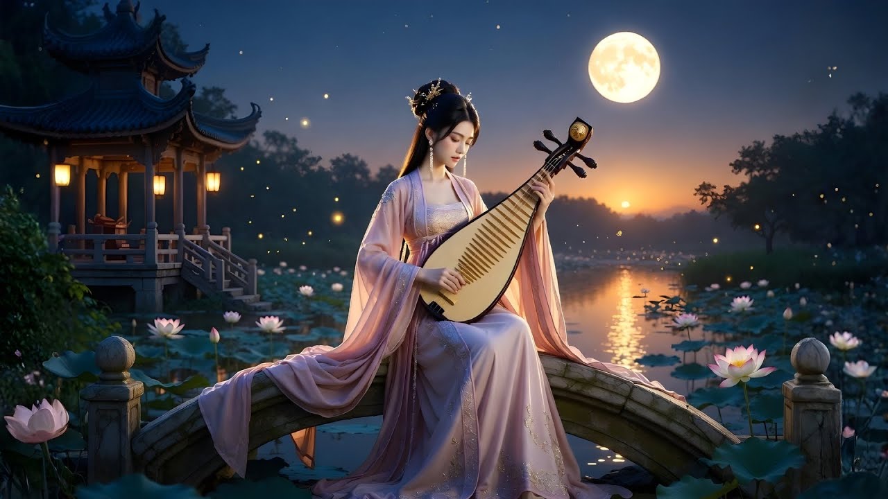 Relaxing Chinese Zen Instrumentals 😴🌿 : Flute, Erhu & Guzheng for Focus and Calm