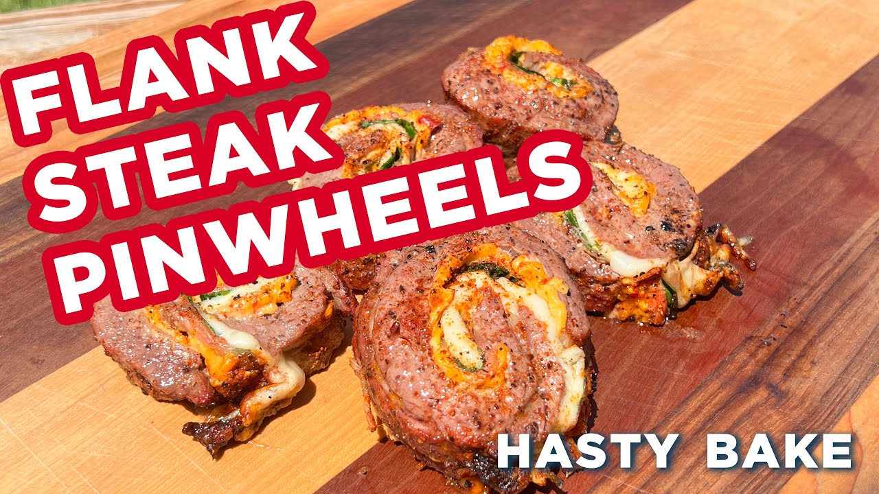 Фланк-стейк Pinwheels | Hasty Bake Charcoal Grills