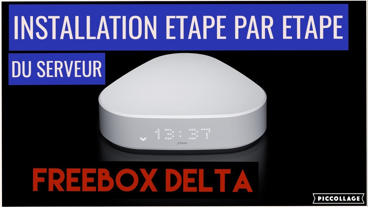 FREEBOX DELTA, Installation Etape par Etape du Serveur + Unboxing (by Double Test)
