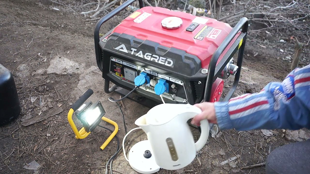 Agregat prądotwórczy TAGRED 3000W z AVR Test