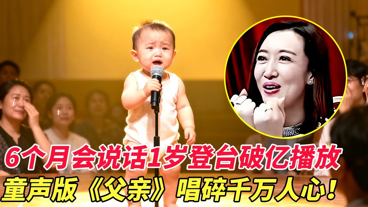 音乐神童震撼开嗓！6个月会说话1岁登台破亿播放，童声版《父亲》唱碎千万人心！【家有大明星】
