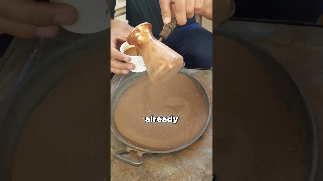How Does Coffee Appear Out Of Sand Like Magic?