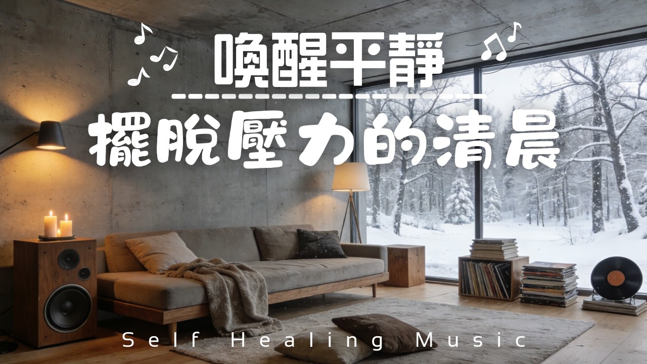 【放鬆心情Smooth Jazz Piano】擺脫壓力的清晨，輕柔爵士療癒心靈｜療癒音樂喚醒平靜，輕爵士舒壓咖啡館氛圍｜溫暖旋律迎接新一天，早晨輕鬆音樂｜Healing Piano Music