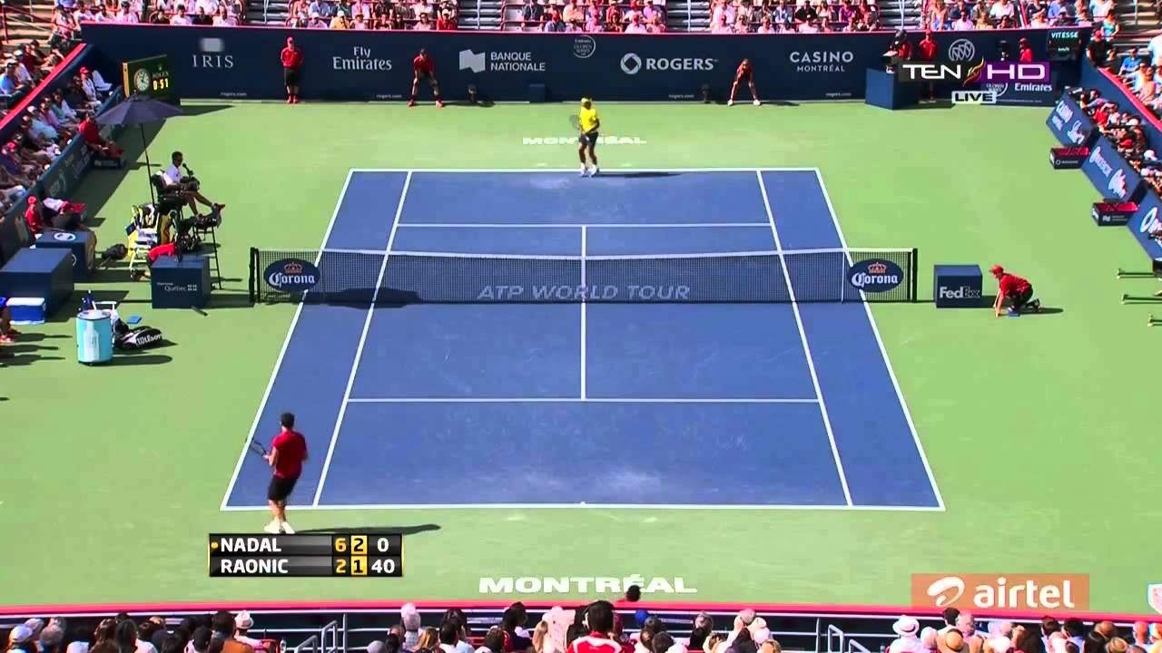 Nadal vs Raonic Montreal Final 2013 [Highlights HD]