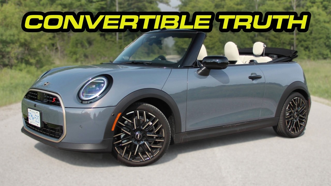 Why The 2025 MINI Cooper S Convertible Drives Better With The Top Up!