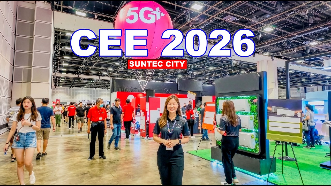 📱CEE 2026 | Consumer Electronics Exhibition | Tech Show 2026 at Suntec City Singapore🇸🇬👍💻