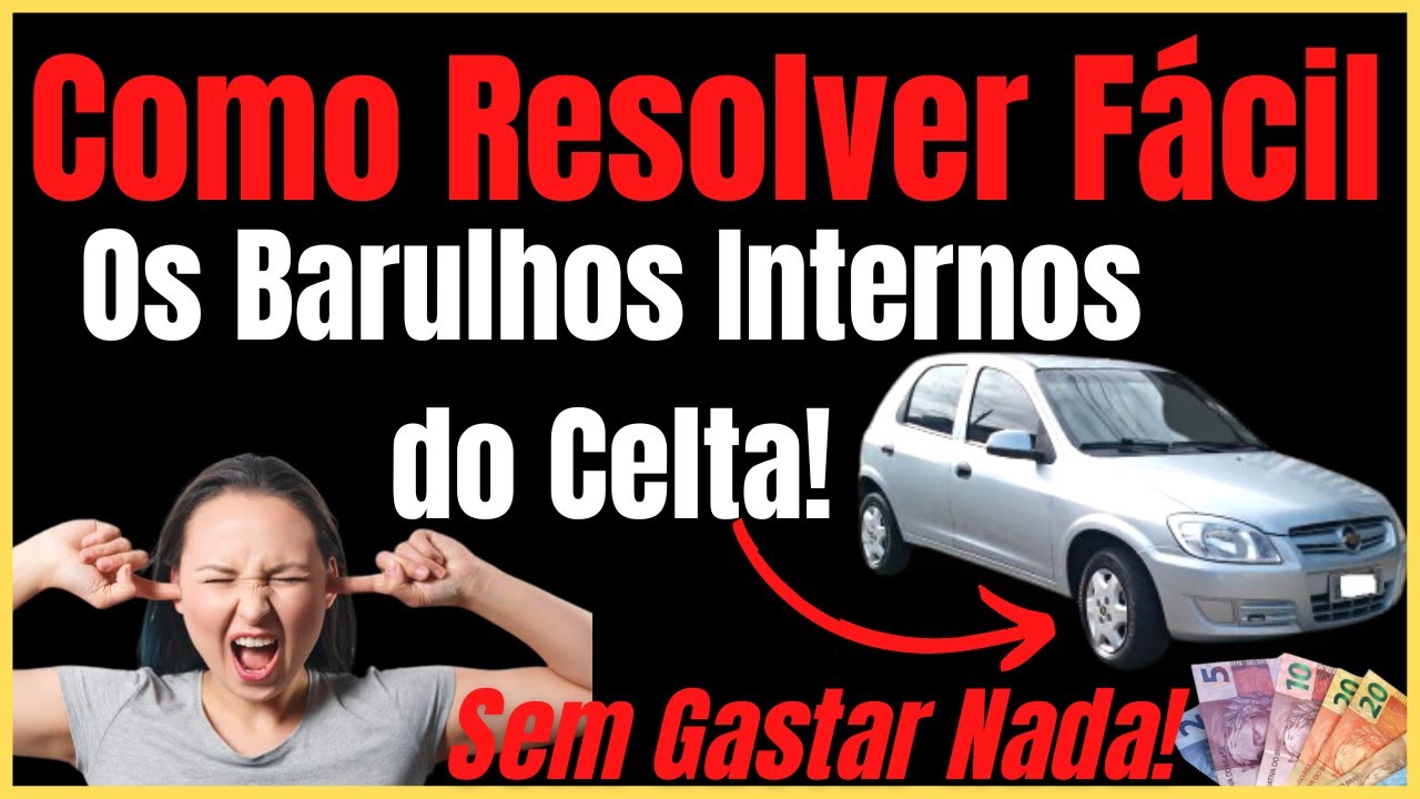 Como remover o barulho do porta malas do celta