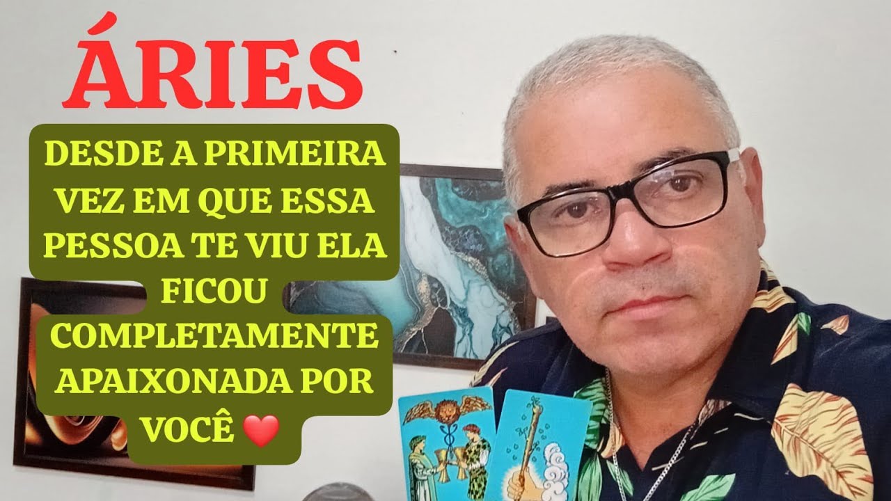 ÁRIES: FOI AMOR A PRIMEIRA VISTA ❤️ 