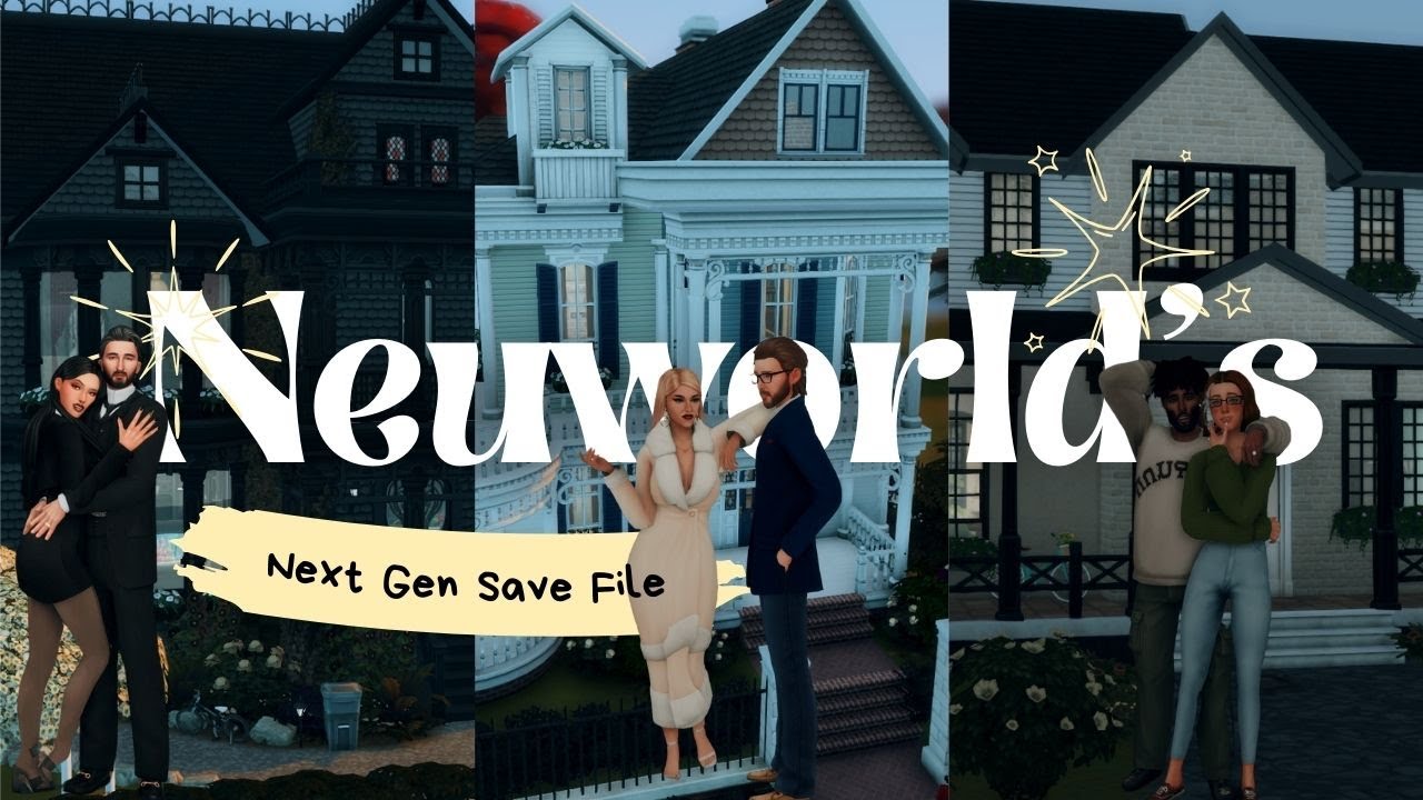 Neuworld's NextGen Save File Review | Modded | The Sims 4