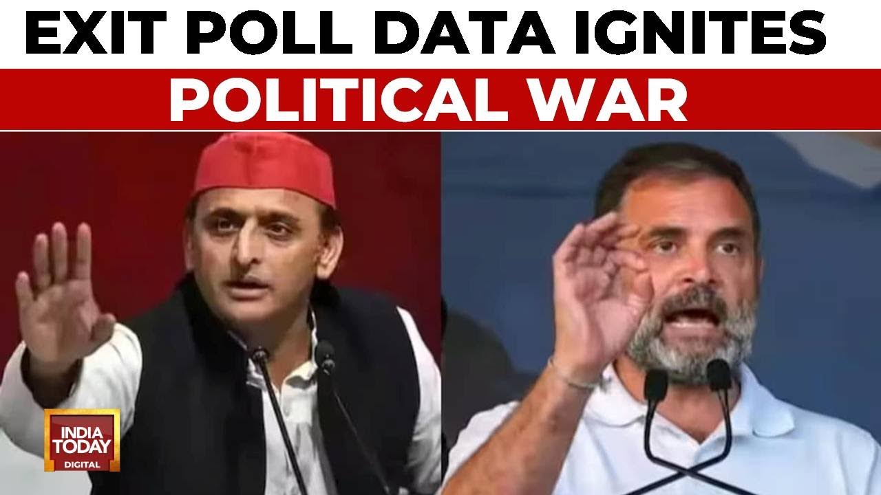 Political War Over Exit Poll Projections For 2024 LOK Sabha | LS Election Results 2024